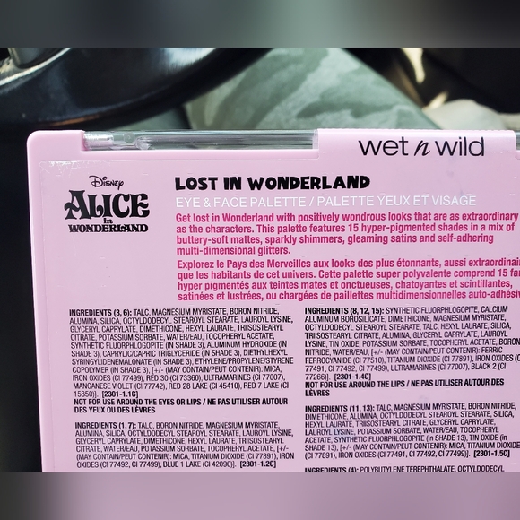 Wet n Wild Alice in Wonderland Eye & Face Palette - Picture 3 of 4